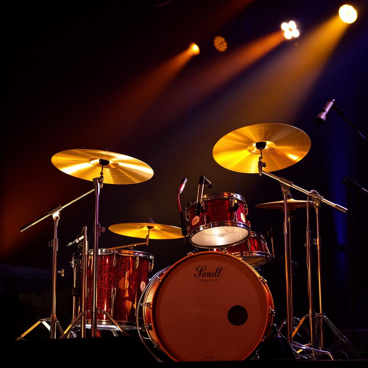 Drum kit detail